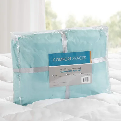 Vista 13 de Comfort Spaces Vixie Juego de Edredón Reversible - Cubierta Acolchada Geométrica Casual de Moda, Ropa de Cama Acogedora Alternativa de Plumón