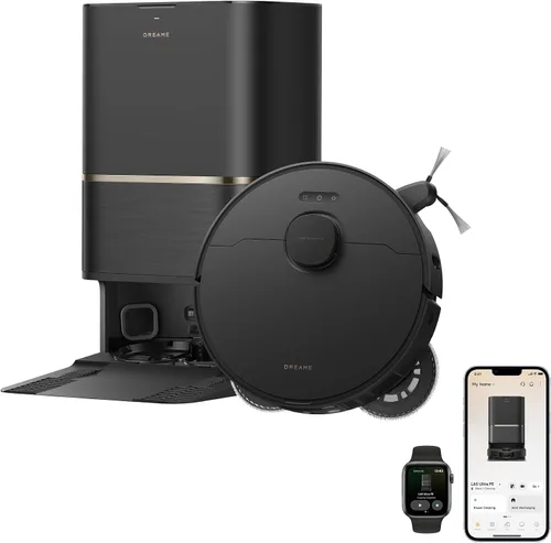 Vista 10 de dreame Aspiradora y trapeador robot L60 Ultra PE con reconocimiento de Blanco