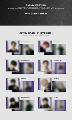 Vista 3 de STRAY KIDS ODDINARY Mini Album JEWEL CASE ( CHANBIN Ver. ) ( Incl. CD+PRE-ORDER ITEM+Photo Book+Photo Card+Photo Badges(Ddak Ji)+Sticker+STORE GIFT