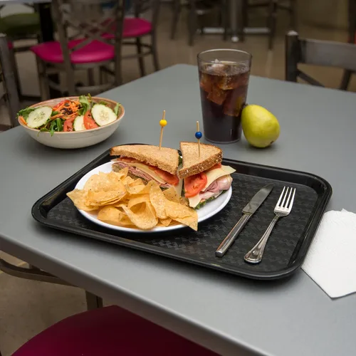 Vista 2 de Carlisle (ct121603) 12 x 16 cafeã "â ® Fast Alimentos Bandeja por de Carlisle Negro