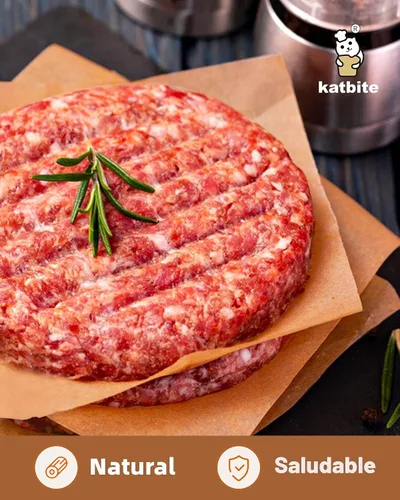 Vista 5 de Katbite 300 piezas de papel de hamburguesa de 6 x 6 pulgadas, papel de hamburguesa, hojas de pergamino sin blanquear, resistentes y antiadherentes