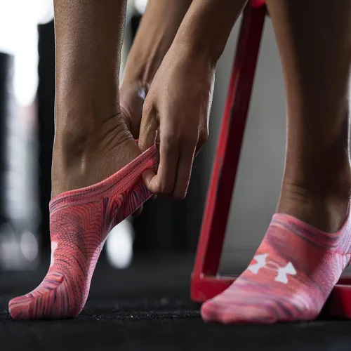 Vista 6 de Under Armour Calcetines Breathe Lite Ultra Low para mujer, multipares