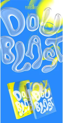Vista 2 de dreamus Kep1er - DOUBLAST 2º Mini álbum incl. póster plegado (B1UE BLAST ver)