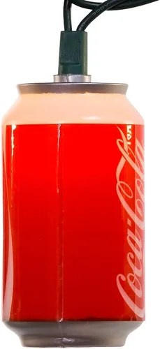 Vista 4 de Kurt Adler CC0748 - Juego de luces para latas de Coca-Cola, 10 luces