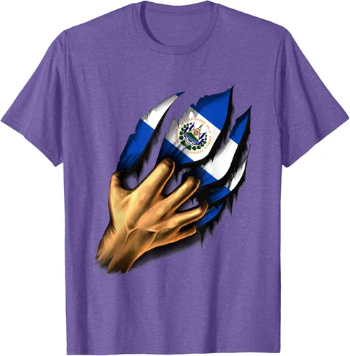 Vista 8 de El salvador bandera camisa salvadoreña en mi