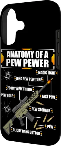 Vista 2 de Anatomy of a Pew Pewer - Carcasa para iPhone 17