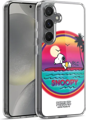 Vista 308 de Head Case Designs Officially Licensed Peanuts Beach Surf Snoopy Boardwalk Airbrush Gel Case [Military Grade Protection] Compatible with Google Pixel