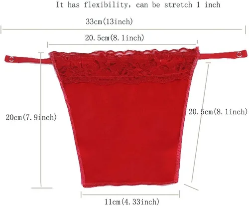 Vista 4 de YWTAENOH 3 piezas de encaje para mujer camisola simulada con clip panel de modestia camisolas