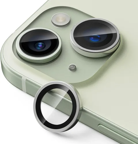 Vista 9 de UARMOR - Protector de lente de cámara compatible con iPhone 17, 16 y 16 Plus: vidrio templado 9H y cubierta de aluminio, transparente HD, kit