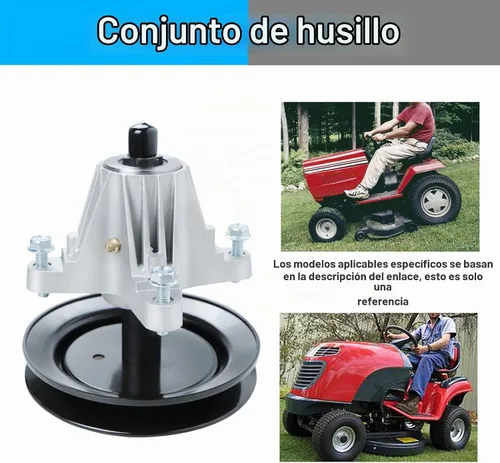 Vista 6 de [Usado] 918-04822 Conjunto de husillo compatible con cubiertas de 42 pulgadas Cub Cadet/MTD/Troy-Bilt LTX1040 LTX1042 LTX1045 RZT-42, 618-04822