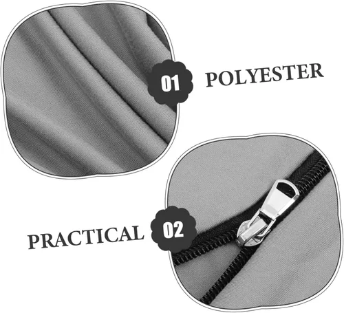 Vista 8 de MAGICLULU 1 juego de fundas elásticas para silla de juegos, lavables, protección completa para sillas de juegos, fundas elásticas para sillas