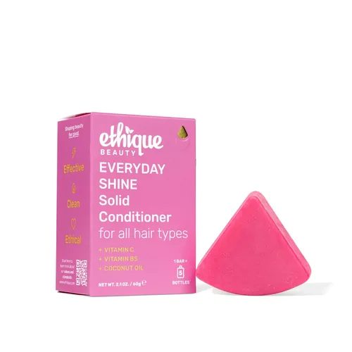Vista 13 de Ethique Barra de acondicionador suavizante para cabello encrespado con mantequilla de coco, sin plástico, sin crueldad, vegano, 2.12 onzas