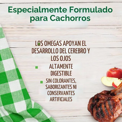 Vista 3 de Nylabone Healthy Edibles - Golosinas para cachorros, sabor cordero