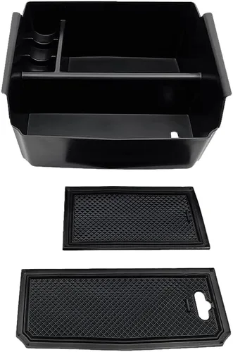 Vista 5 de RESTBONE Bandeja organizadora de consola central compatible con Jeep Wrangler JK y JKU 2011, 2012, 2013, 2014, 2015, 2016, 2017, 2018, accesorios