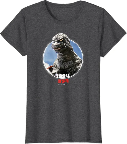 Vista 6 de Godzilla 1984 El regreso de Godzilla Icons of Toho - Camiseta pequeña Negro
