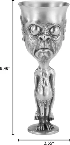 Vista 2 de Royal Selangor Escultores acabados a mano Dream-LORD OF THE RINGS Colección Pewter SMEAGUL GOLLUM Goblet Gift