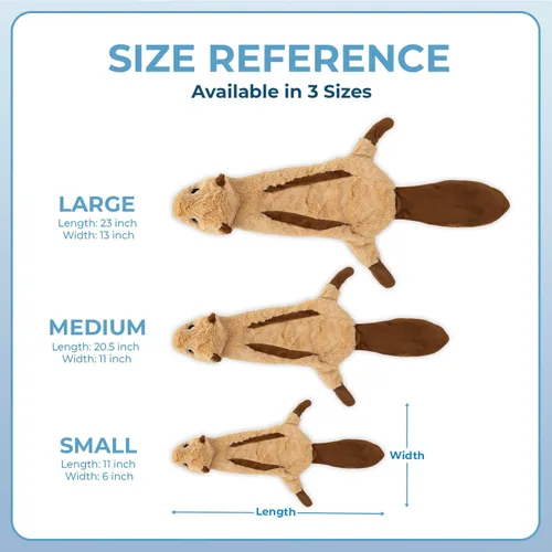 Vista 8 de Best Pet Supplies Juguetes chirriantes para perros con tela suave y duradera para mascotas pequeñas, medianas y grandes, juguete interactivo