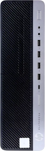 Vista 2 de HP EliteDesk 800G4 Computadora de sobremesa Hexa Core Intel i5 (3.2) 32 GB DDR4 RAM 500 GB SSD estado sólido Windows 11 Professional PC