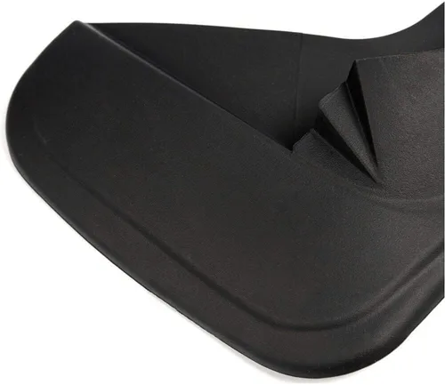 Vista 6 de WEARFT 4 protectores contra salpicaduras de MUD se adaptan a la parte delantera y trasera universales, incluye accesorios (negro)