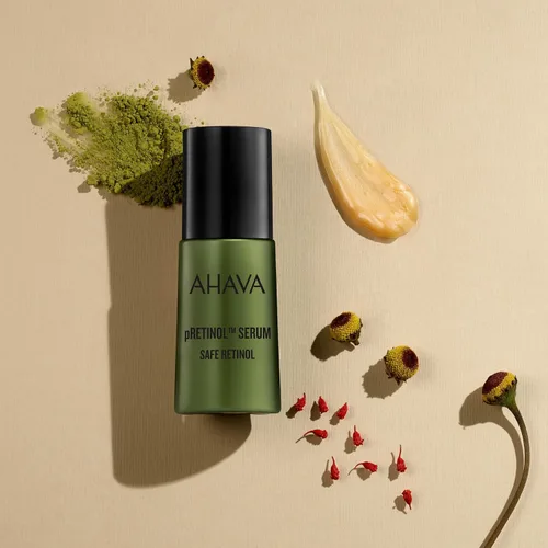 Vista 4 de AHAVA Safe pRetinol Potente suero concentrador antienvejecimiento – Con pretinol seguro patentado exclusivo y Osmotor del Mar Muerto, suero ligero