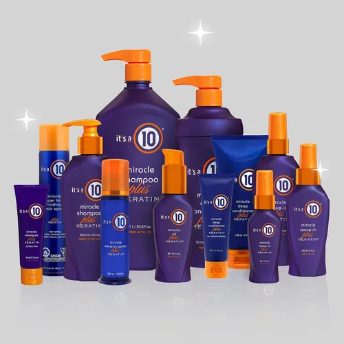 Vista 7 de It's a 10 Haircare Miracle Oil Plus Queratina, 3 fl. oz. (paquete de 2)