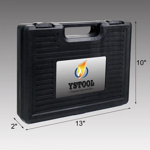 Vista 8 de YSTOOL Kit de prueba de presión de aceite, medidor profesional de presión de aceite para diagnóstico de motor con adaptadores de manguera y estuche