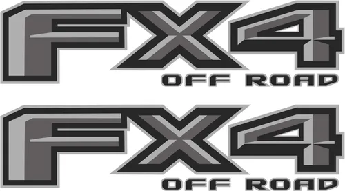 Vista 9 de Gold Hook FX4 - Calcomanías todoterreno para Ford Ranger 2019-2023 Maverick Negro rojo
