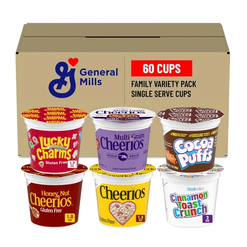 Vista 9 de General Mills Paquete de cereales surtidos para adultos, 60