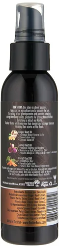 Vista 2 de Rucker Roots Suero de crecimiento sedoso antiencrespamiento Jengibre, nabo, aceites de raíz de zanahoria Promueve el crecimiento