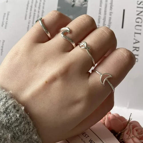 Vista 2 de choice of all Fidget Ring Anxiety Ring for Women Spinner Rings for Anxiety Jewelry Gifts for Girls
