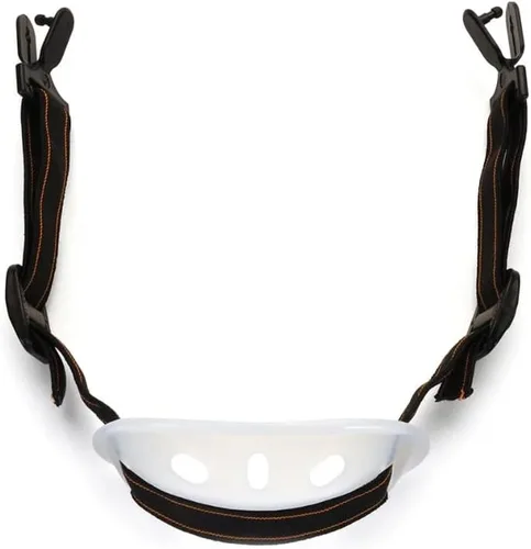 Vista 2 de Correa de barbilla + 4 protectores de absorción de banda para el sudor para cascos duros Pyramex Ridgeline reemplazos con suspensión de trinquete