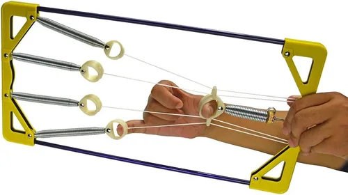 Vista 4 de Refuerzo de manos y dedos para agarre, guitarra de práctica, piano o práctica de arpa, escalada en roca y entrenamiento de dedos de baloncesto