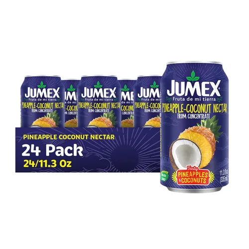 Vista 8 de Jumex Néctar de manzana Lata reciclable con forro sin BPA 11.3 onzas líquidas (paquete de 24)