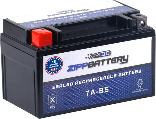 Vista 16 de ZIPPBATTERY YTX4B-BS 12V 40 CCA AGM – Batería de 2Ah libre de mantenimiento para scooter, mini ATV, bicicleta de bolsillo – Terminal de pestaña