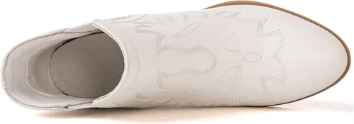 Vista 6 de GLOBALWIN Botas de tobillo para mujer, botas vaqueras del oeste
