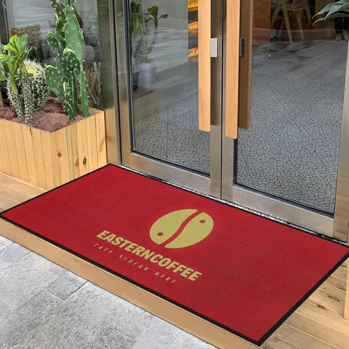 Vista 20 de ALLEVI Tapetes personalizados para puerta delantera, alfombras comerciales personalizadas para área de negocios, iglesia, museo, hogares