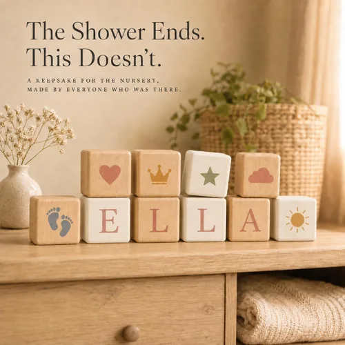 Vista 7 de Nolia Juego de plantillas para bloques de baby shower, 100 plantillas reutilizables de letras, números e iconos para decorar bloques de madera