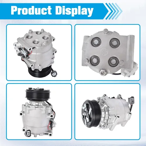 Vista 6 de LABLT Reemplazo del compresor del A/C para Civic 1.7L 2002 2003 2004 2005 Reemplazo para CO 4914AC
