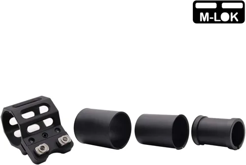 Vista 2 de GOODTAC - Soporte de anillo de linterna offset para riel Mlok-3 insertos de montaje incluidos