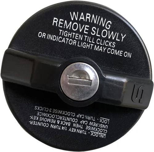Vista 2 de Tapa de combustible de repuesto con cerradura para Toyota, Honda, Nissan, Acura, Isuzu, Mazda, Mitsubishi, Scion, Suzuki, Chevy, Buick, GMC
