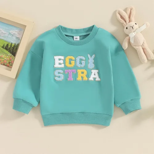 Vista 175 de Disfraz de Halloween para bebé, sudadera de calabaza con cuello redondo, suéter de manga larga, ropa de otoño