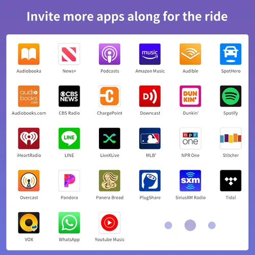 Vista 7 de Road Top Decodificador inalámbrico de interfaz CarPlay para Audi Q3