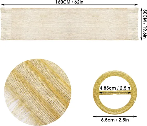 Vista 2 de Aster Chales metálicos brillantes y envolturas para vestidos de noche con hebilla para mujer, chales y envolturas para fiesta, novia, dama de honor