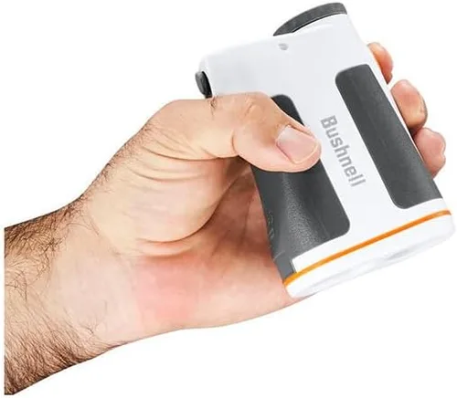 Vista 2 de Bushnell Edge Telémetro láser para Disc Golf - Búsqueda precisa de distancias para Disc Golf con pendiente, diseño impermeable y tecnología Pinseeker
