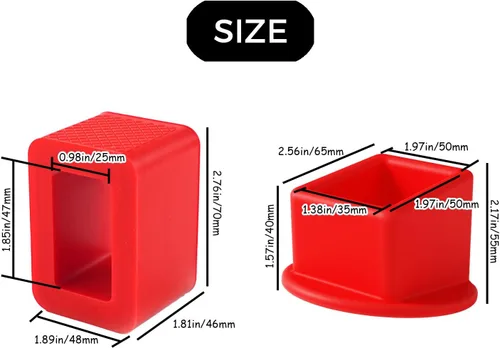 Vista 7 de 4 soportes de silicona para cinturón de seguridad – Refuerzo antideslizante para cinturón de seguridad de automóvil para niños y adultos – Mantiene