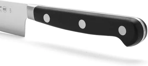 Vista 4 de Arcos Cuchillo de chef de acero inoxidable de 5 pulgadas. Cuchillo de cocina profesional para cortar carne, pescado, aves, frutas y verduras. Mango