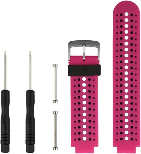 Vista 15 de Correa de repuesto para reloj inteligente Garmin Forerunner 220/230/235/620/630/735XT/235Lite, talla única