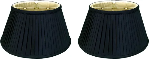 Vista 11 de Royal Designs Royal Designs - Pantalla básica de 6 salidas, campana festoneada, oro antiguo, 9.5 x 15 x 8 pulgadas