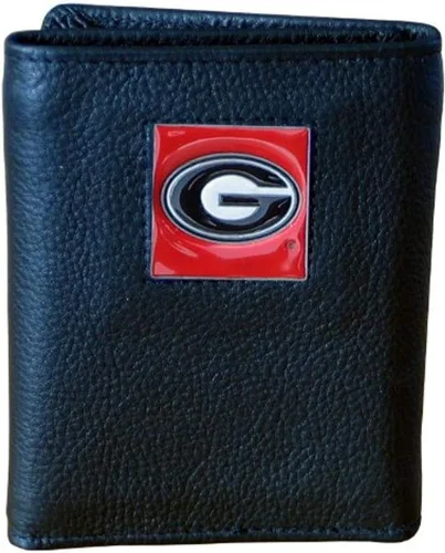 Vista 25 de Siskiyou Sports NCAA Deluxe - Cartera de piel de tres pliegues