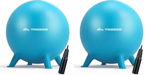 Vista 9 de Trideer Asiento flexible para aula primaria, sillas de pelota de yoga para niños, silla tambaleante de suministros escolares para niños sensoriales
